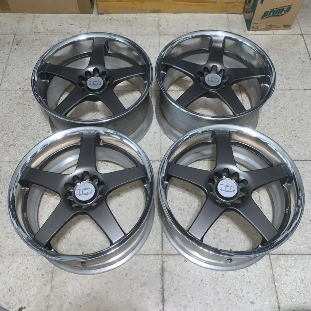 Japan Dronell C-05 Ring 18 5x114 5x112 5x120 Velg Original Jepang R18