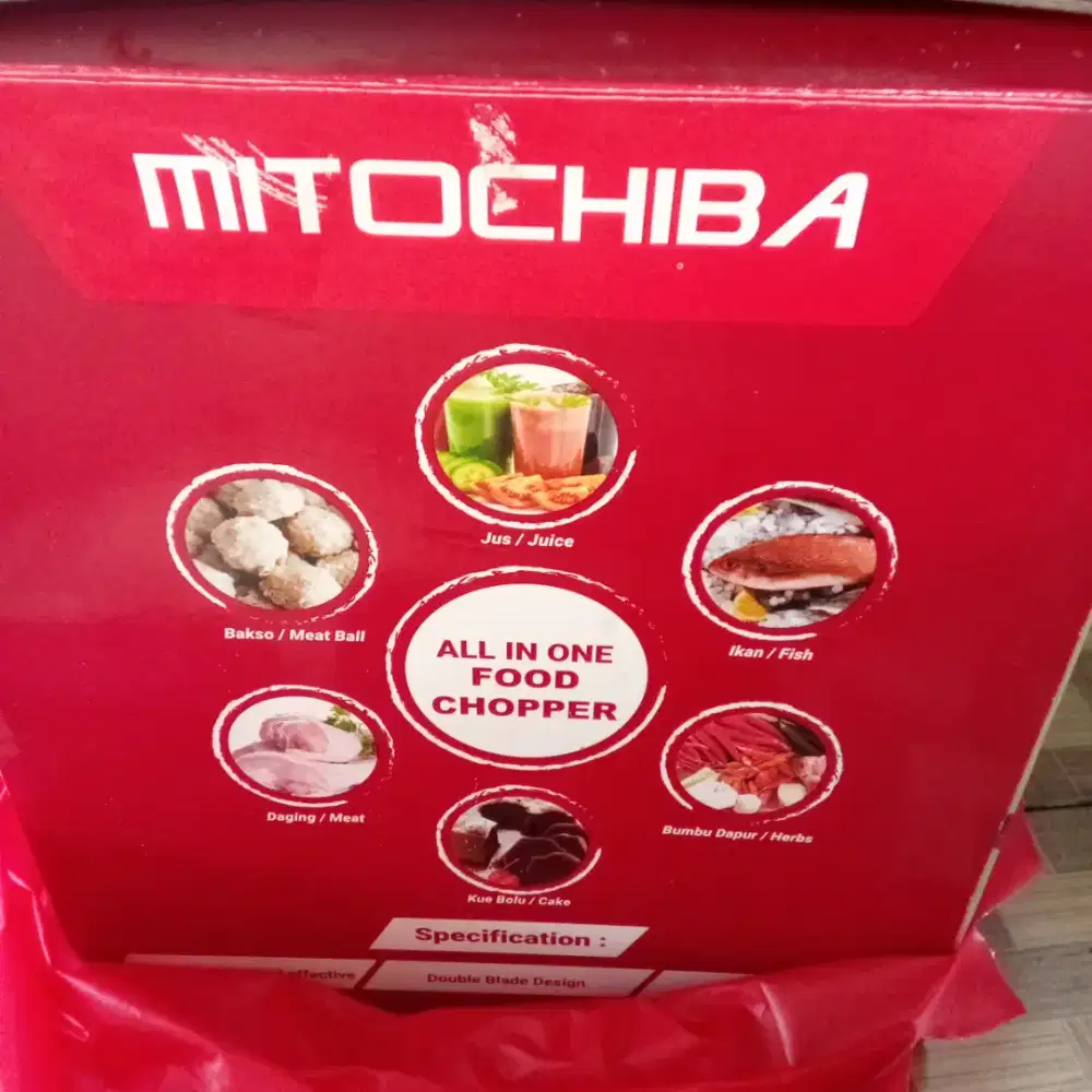 Rp.500,000 Mitochiba CH 100