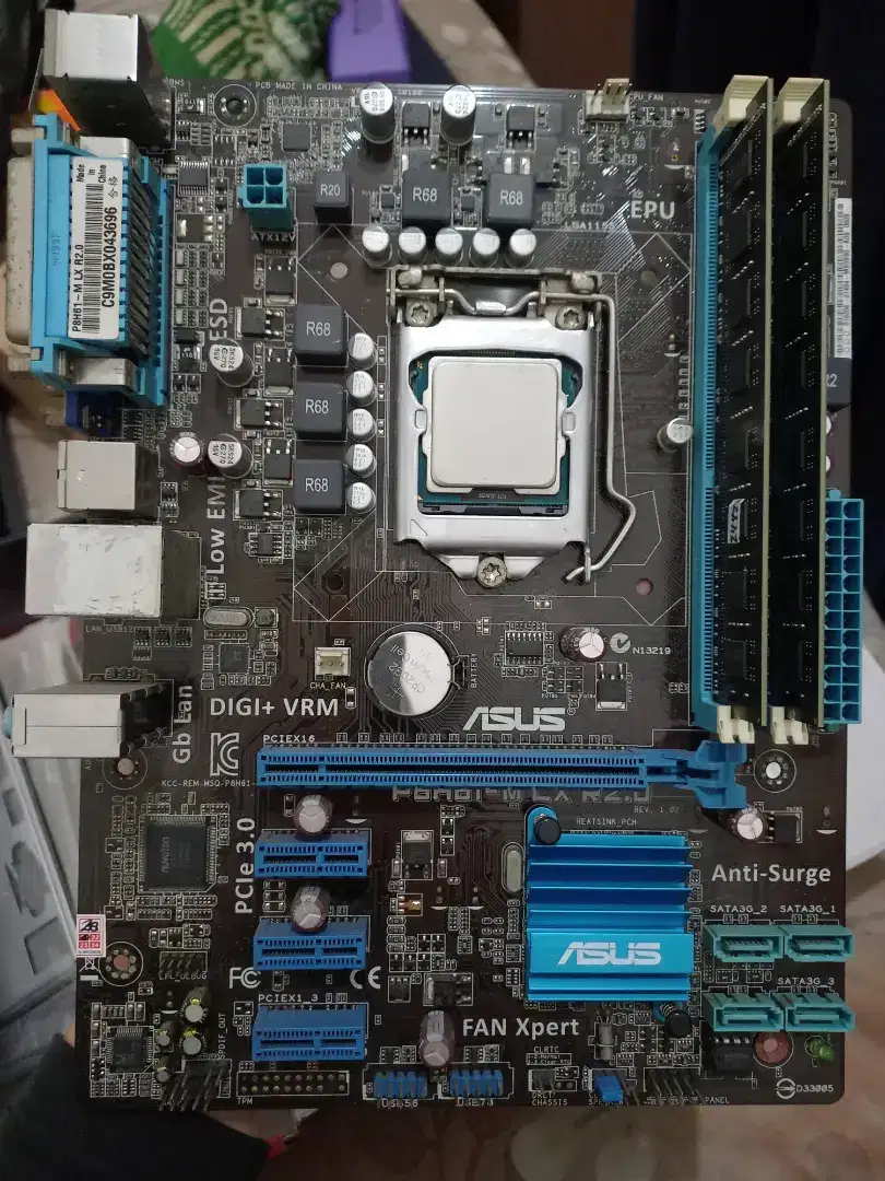 Motherboard + Processor + RAM