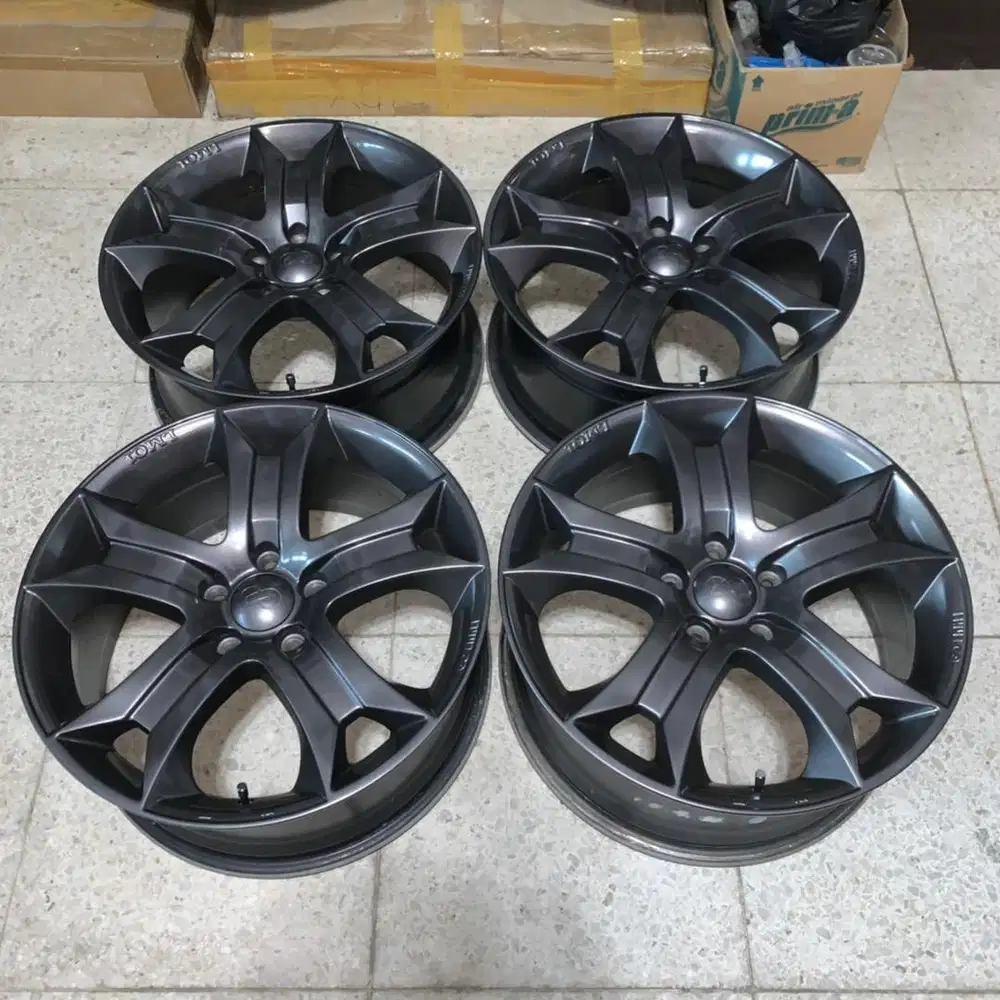 Original Enkei Tuning LM01 Ring 18 5x114 5x112 Velg Ori Murah JDM R18