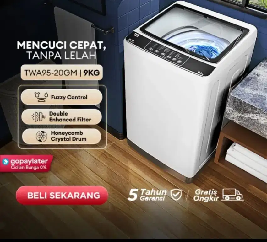 PROMO FLASHSALE MESIN CUCI CANGGIH, OBRAL BANTING HARGA