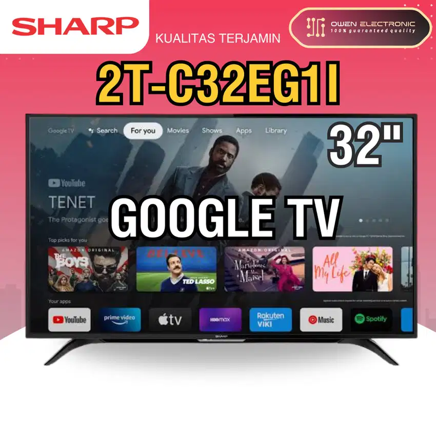 SHARP LED TV 32 inch google Tv