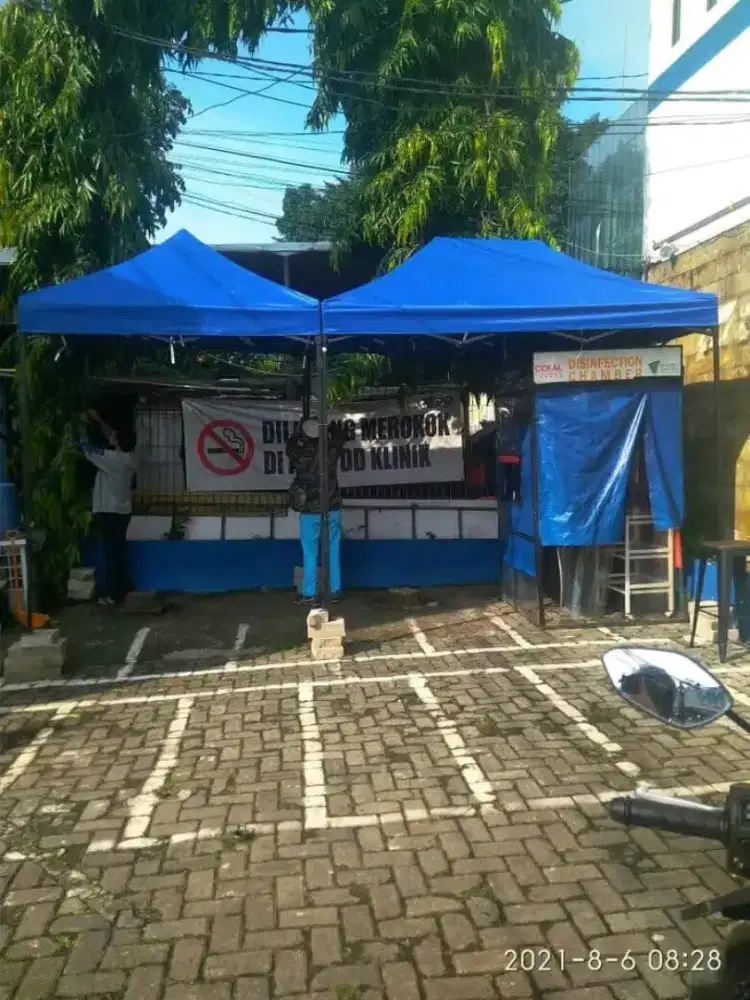 Tersedia tenda bazar jualan