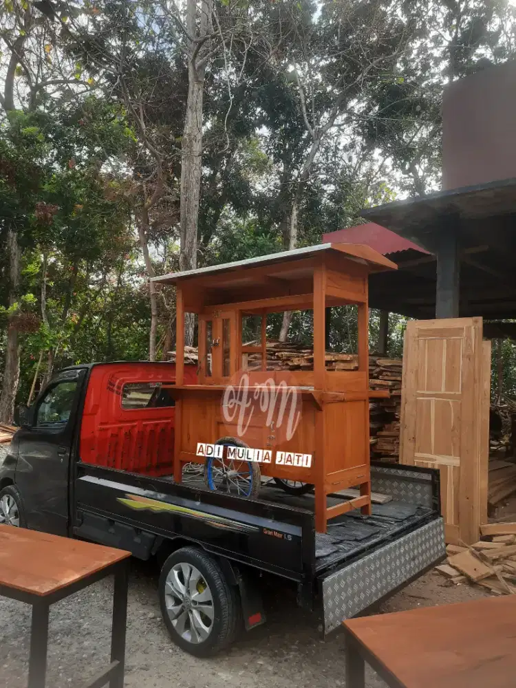 Gerobak angkringan grobak miayam bakso gerobak bakmi jawa