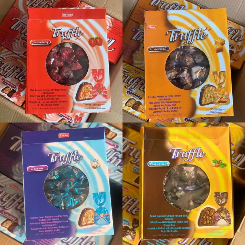 Coklat truffle oleh-oleh haji