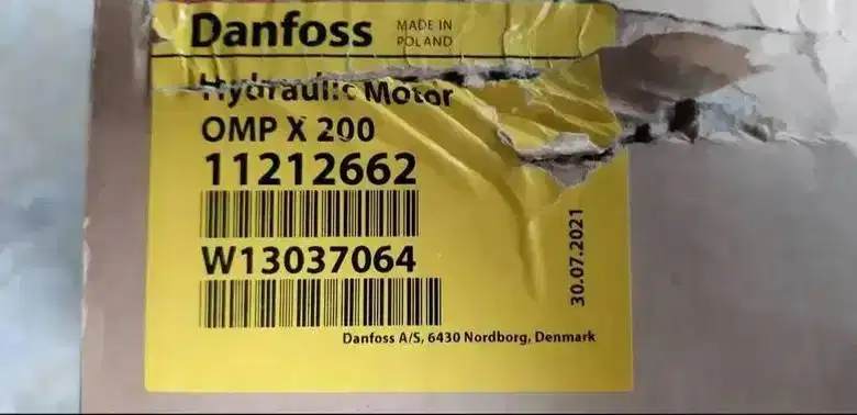 Danfoss Hydraulic Motor OMP 200 (BARU)