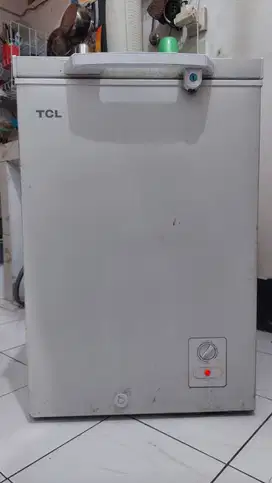 Jual Freezer TCL 100L , Dingin Normal , cocok untuk usaha atau pribadi