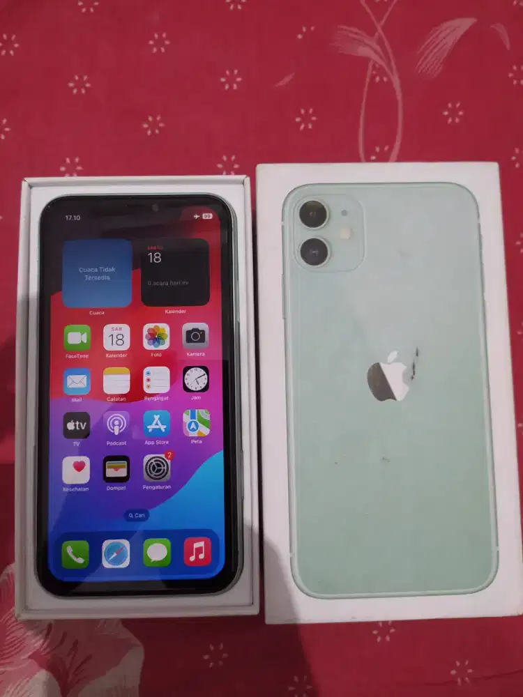 iPhone 11 128GB Hijau Tosca
