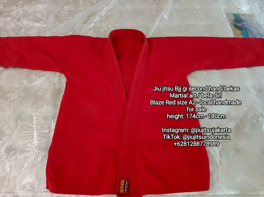 Jiu jitsu jiujitsu Bjj gi jujitsu ju jitsu martial art bela diri bekas