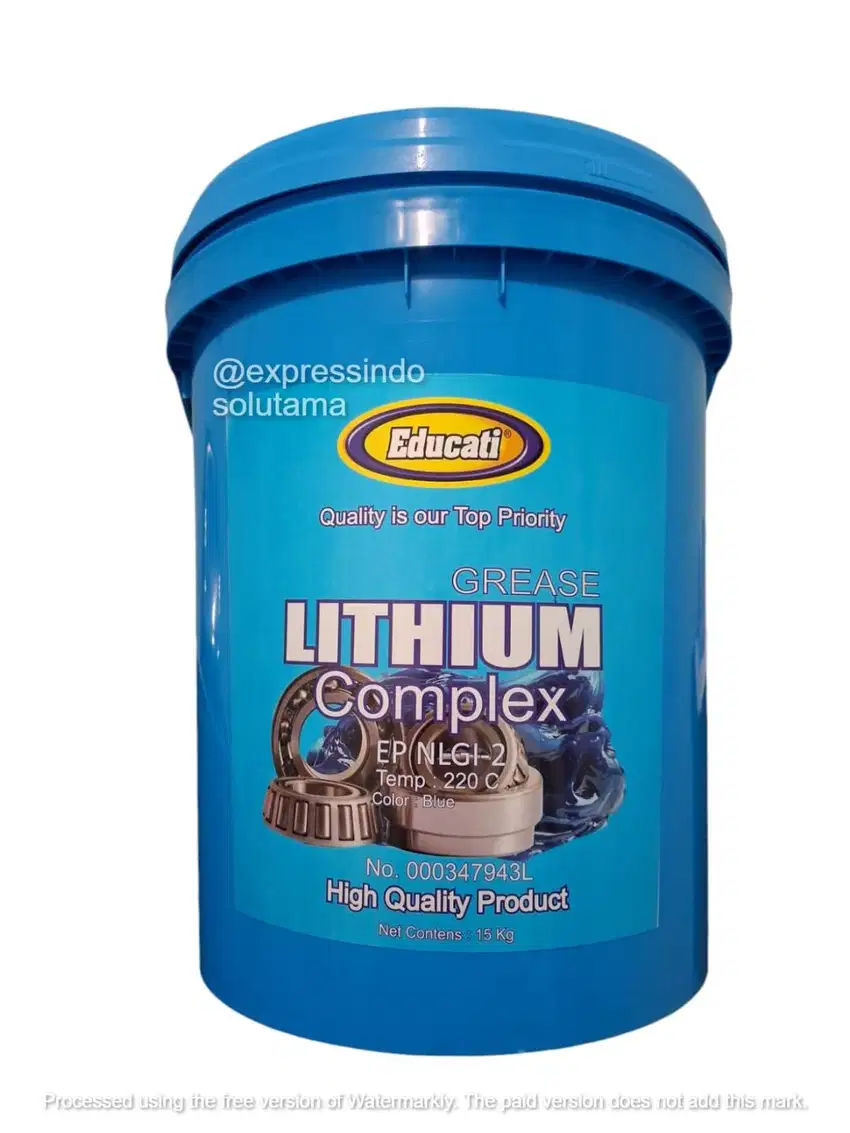 Gemuk/Grease Educati Lithium Complex NLGI 2 (15 kg)