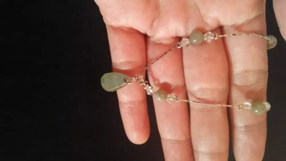 Gelang Kaki Batu Giok