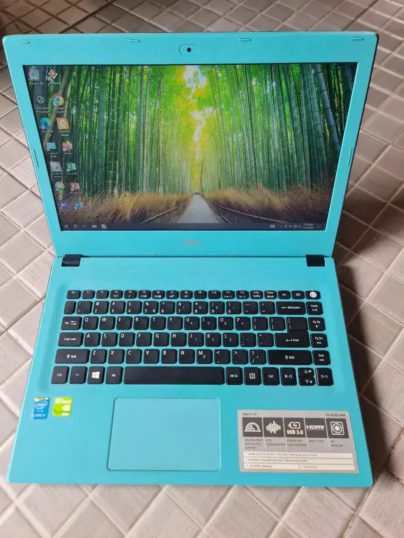 Laptop Acer E5-473 Core i5 Nvidia SSD + HDD RAM 8GB