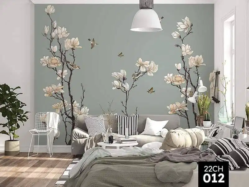 Pesan wallpaper dinding 3d custom toko jual dan pasang gorden murah