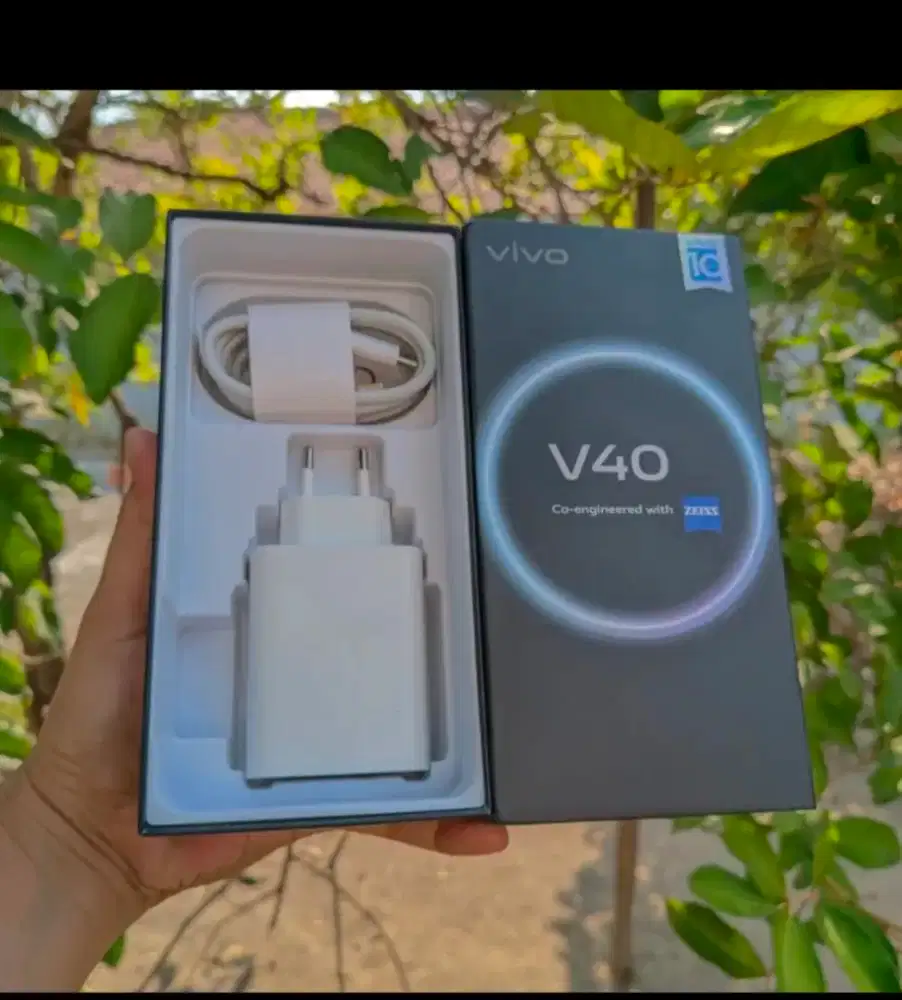 Vivo V40 12/256gb ex review aja 3 harian fullset COD bandung