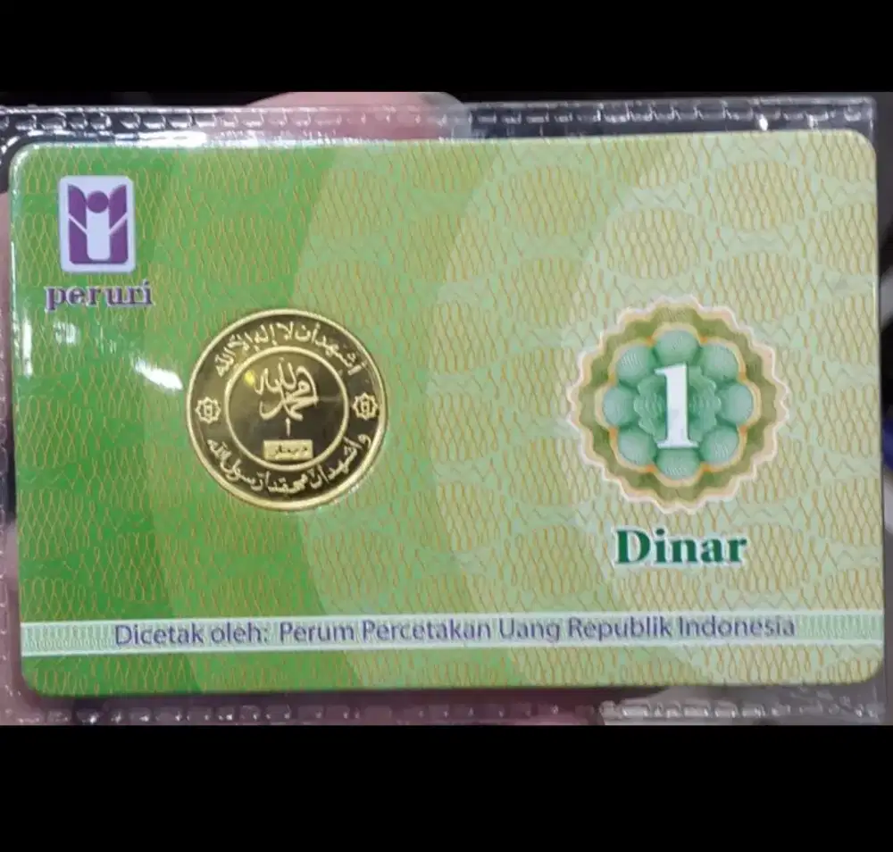 1 Dinar Peruri Antam 4,25 gr Emas Antam UBS Peruri Mahar Pernikahan