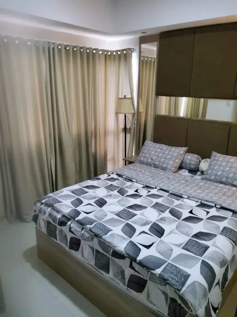 For rent 2 rooms oasis apartment at lippo cikarang