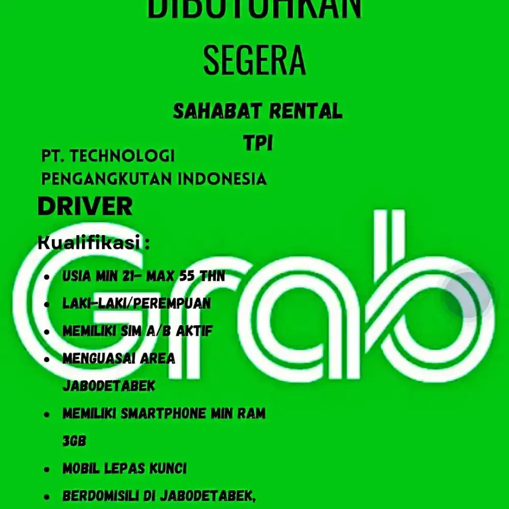 Rental Jabodetabek Karawang Serang Banten