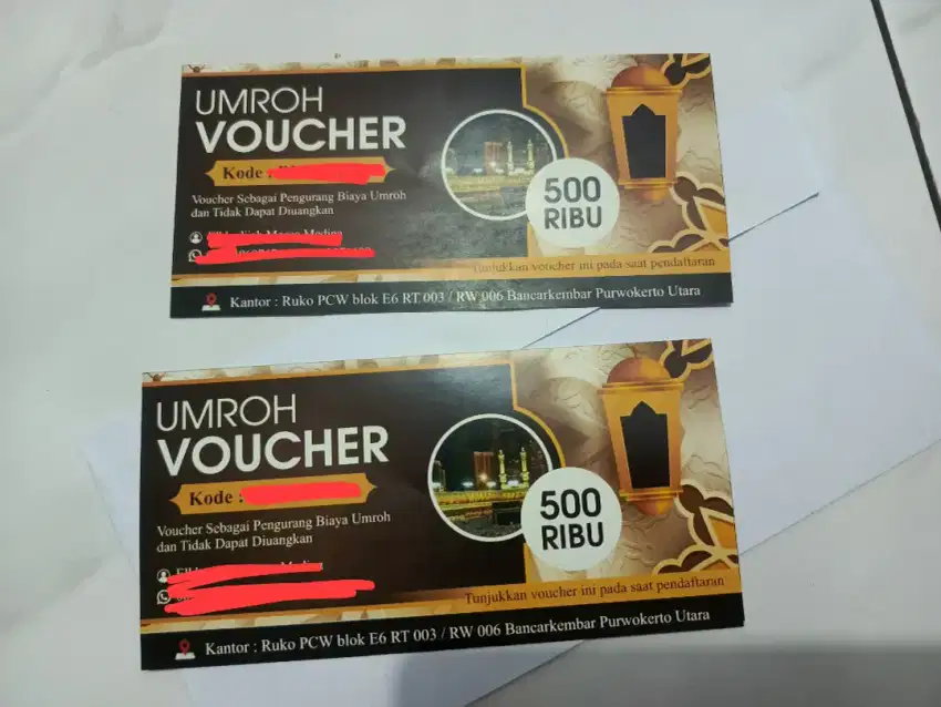 Voucher UMROH - No Expired