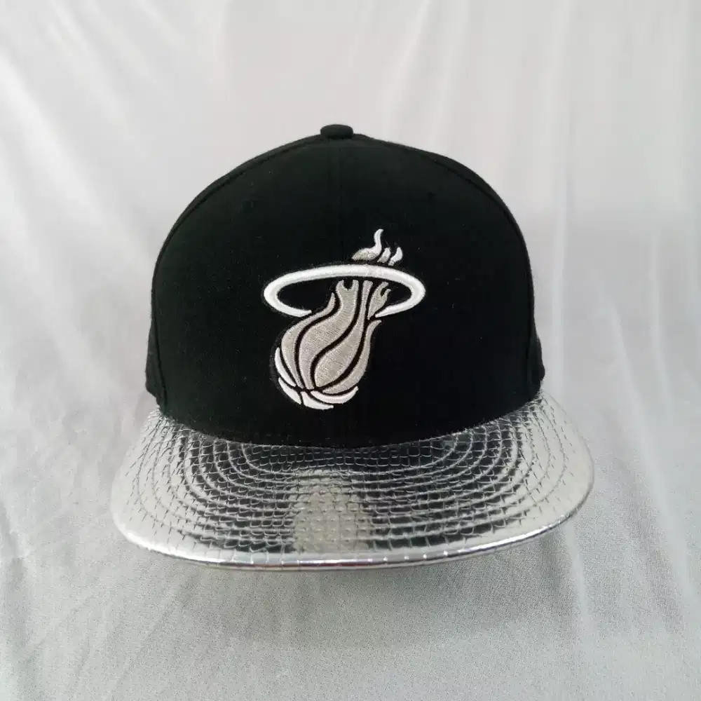 Topi Snapback New Era X NBA Hardwood Classic Miami Heat