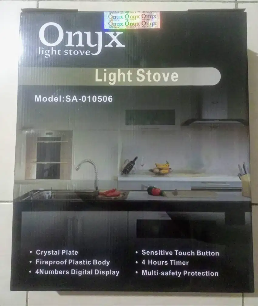(NEGO) Kompor Listrik Onyx Light Stove SA-010506