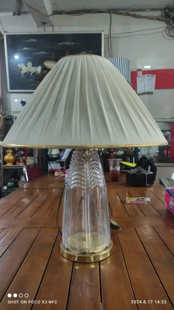 lampu crystal cech