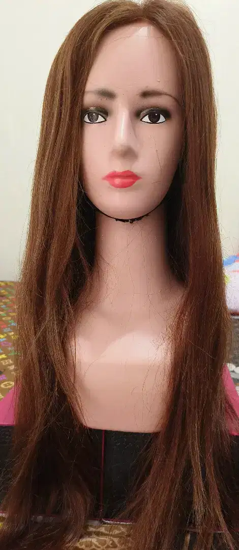 Wig rambut asli. Human hair 100%