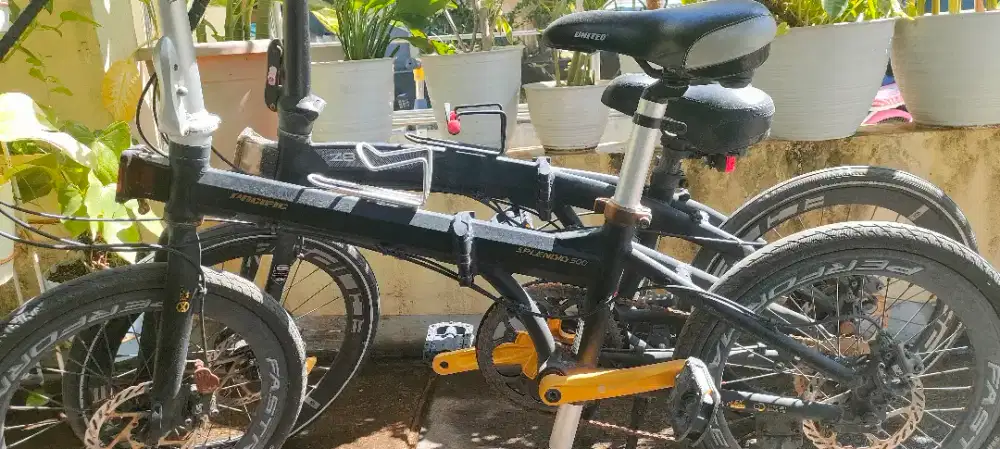 Sepeda lipat elemen z8 and pacific