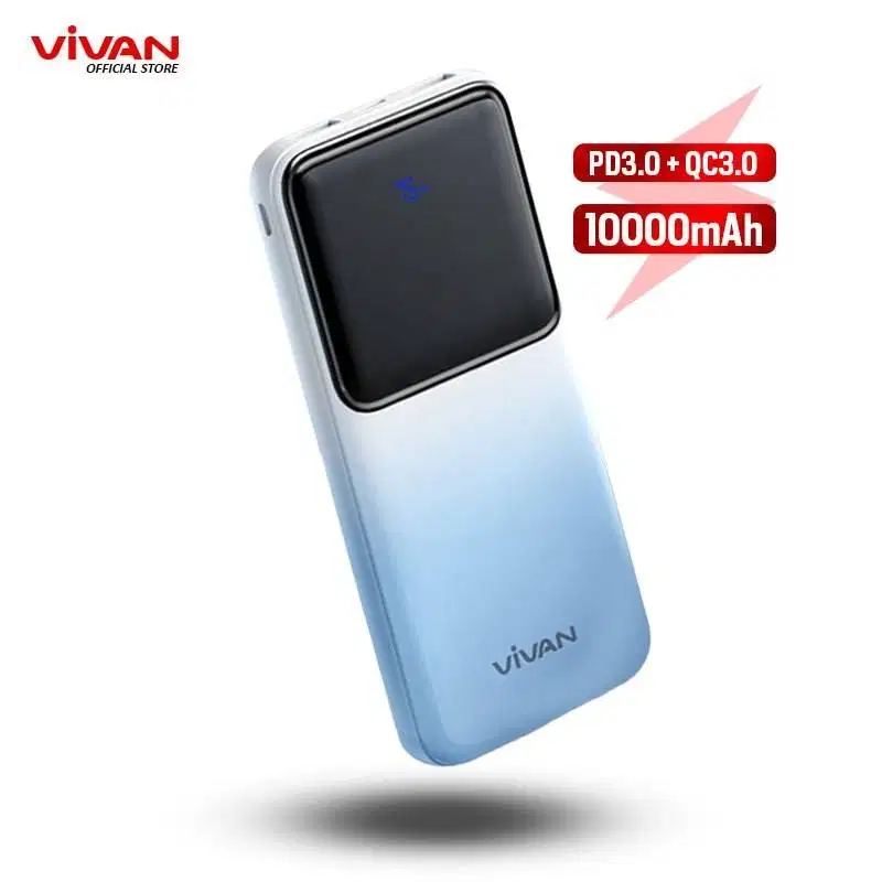 Powerbank Vivan VPB-D10 10000mAh Garansi 18 Bulan New