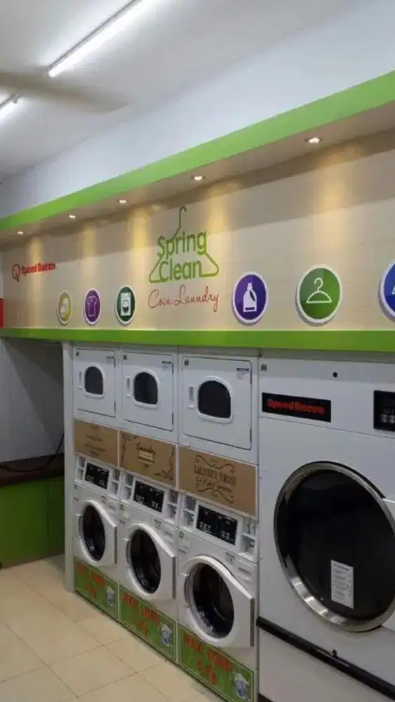 Di cari segera untuk di coin laundry
