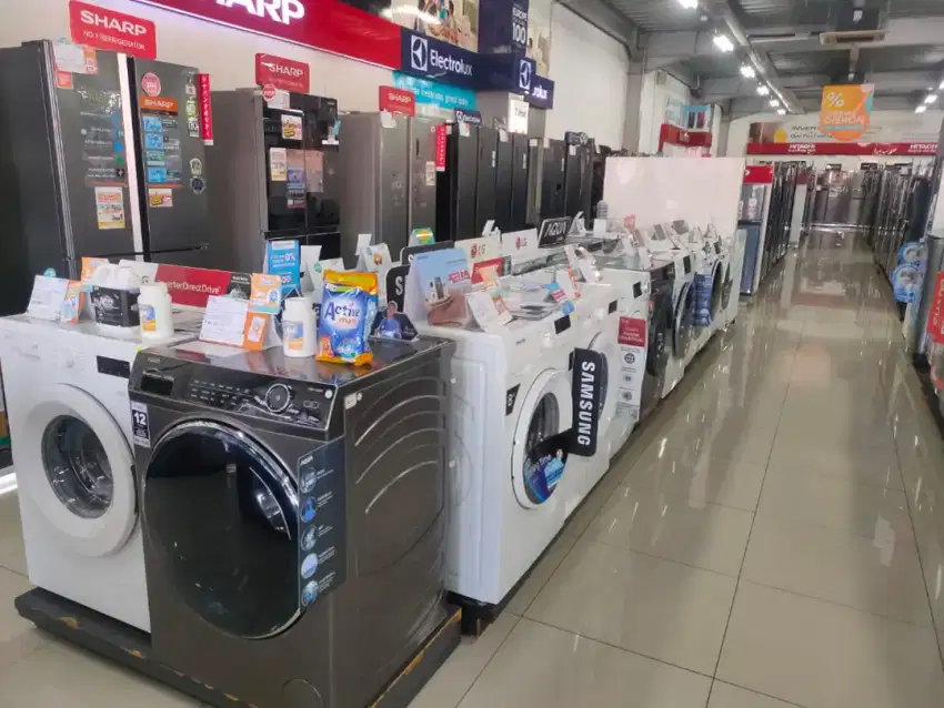 Kredit kulkas & freezer samsung dan lain lain bunga 0% free 2×cicilan