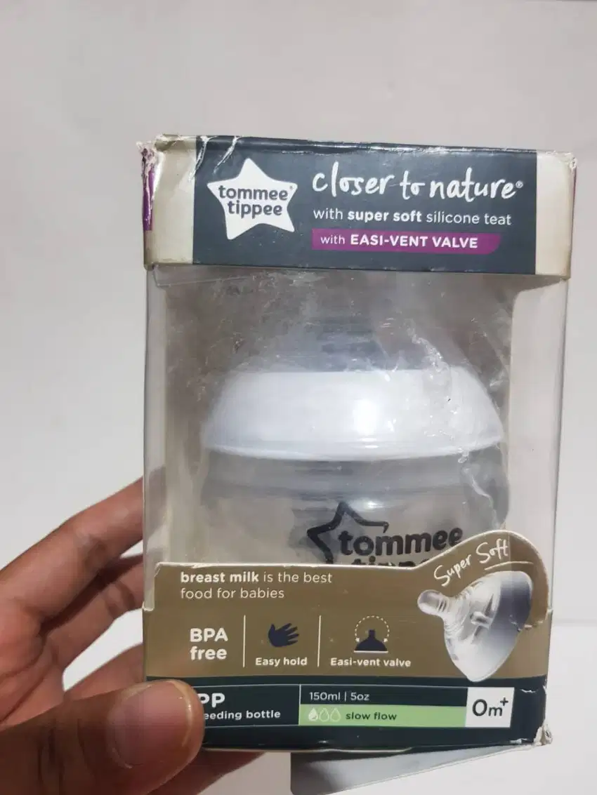 Tommee tippee closer to nature PP feeding bottle botol susu 0m+ 150ml