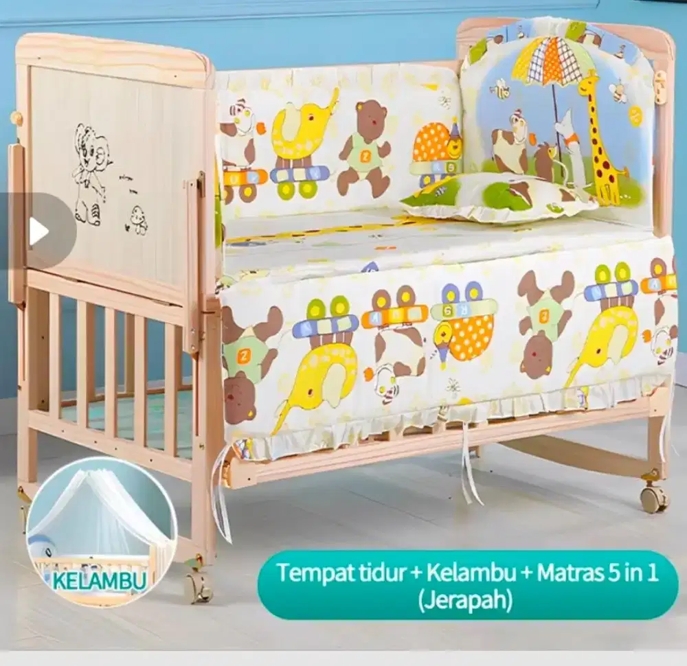 Tempat tidur bayi