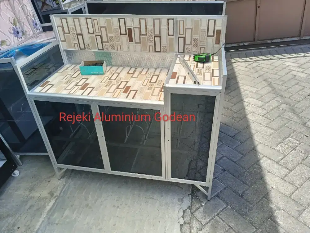 Rak kompor piring model undak