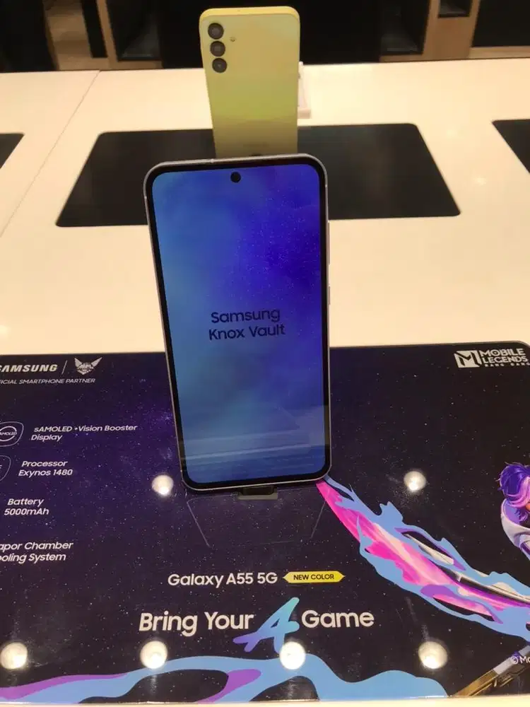 Kredit Samsung galaxy A55 5G 128gb promo handphone bunga 0% free 1x