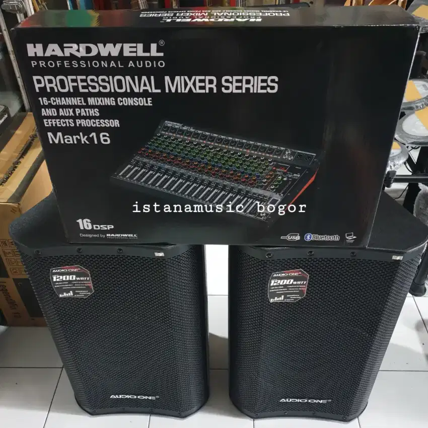 Paket SOUNDSYSTEM AKTIF Mixer 16 Ch bisa PAYLATER Bogor Kota