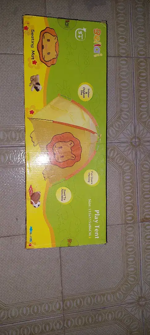 play tent tiger