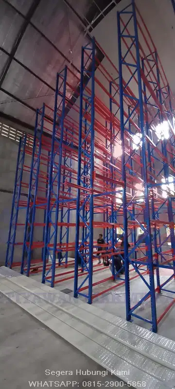 PUSAT RAK HEAVY DUTY KAPASITAS 1TON - 8 TON TINGGI 2Mt - 11Mt