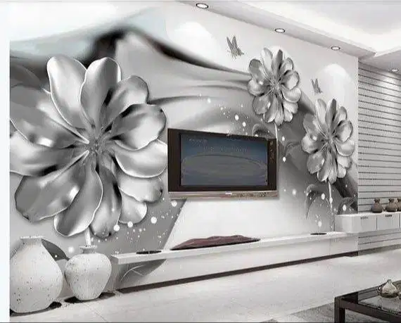 Jual gorden hordeng gordyn tirai jendela wallpaper dinding 3d custom