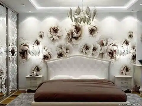 Jual gorden hordeng gordyn tirai jendela wallpaper dinding 3d custom