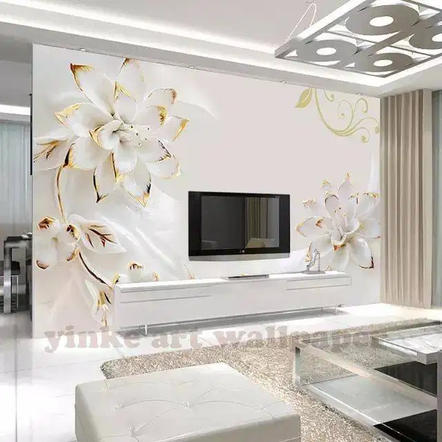 Pesan wallpaper dinding 3d custom toko jual dan pasang gorden murah