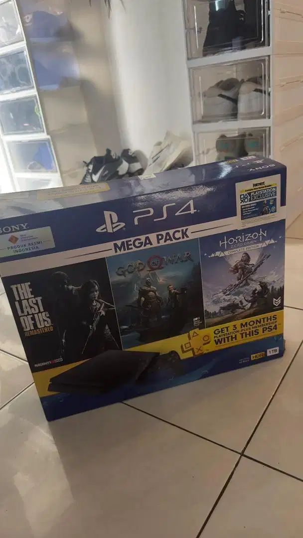 Ps4 slim 1Tb Ps Vr 2 lengkap