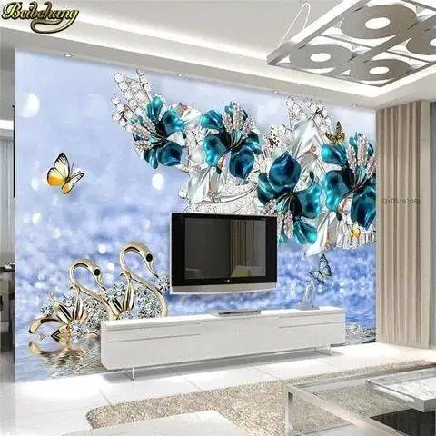 Pesan wallpaper dinding 3d custom toko jual dan pasang gorden murah