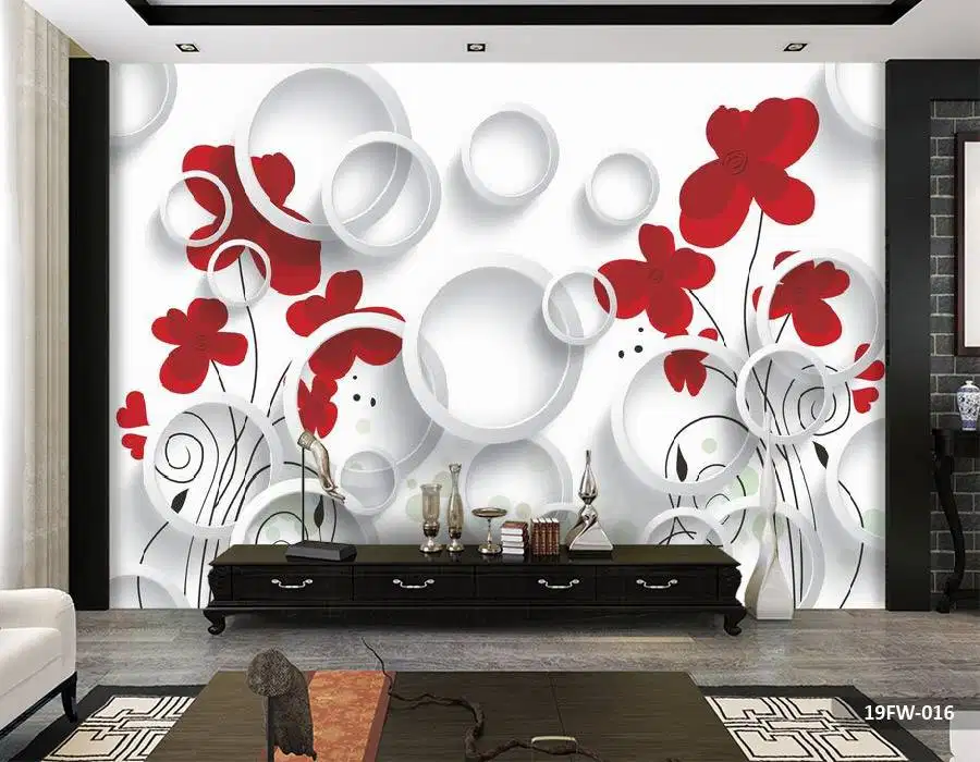 Jual gorden hordeng gordyn tirai jendela wallpaper dinding 3d custom