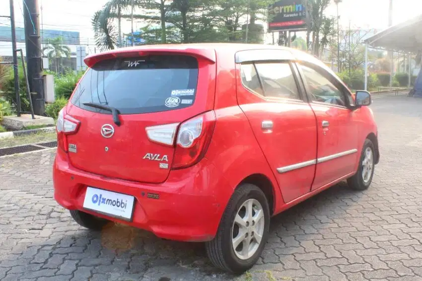 DP Rendah - Daihatsu Ayla 1.0 X Bensin-MT 2017 Merah (BOP)