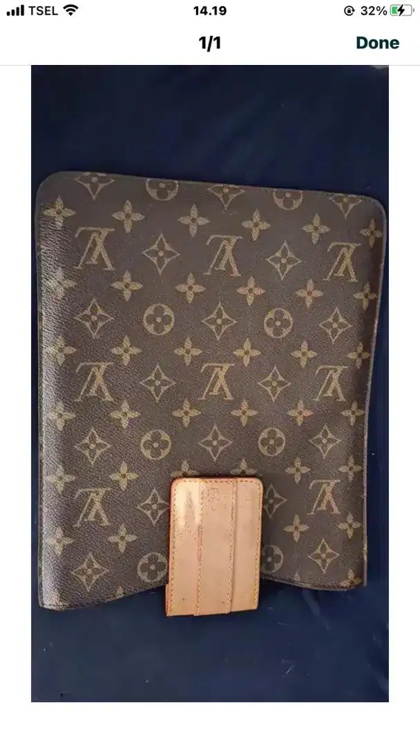 clutch Lv warna coklat tempat tab hp dll
