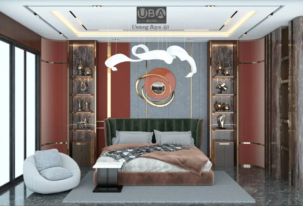 Jasa Desain Interior Profesional modeling 3D rendering murah