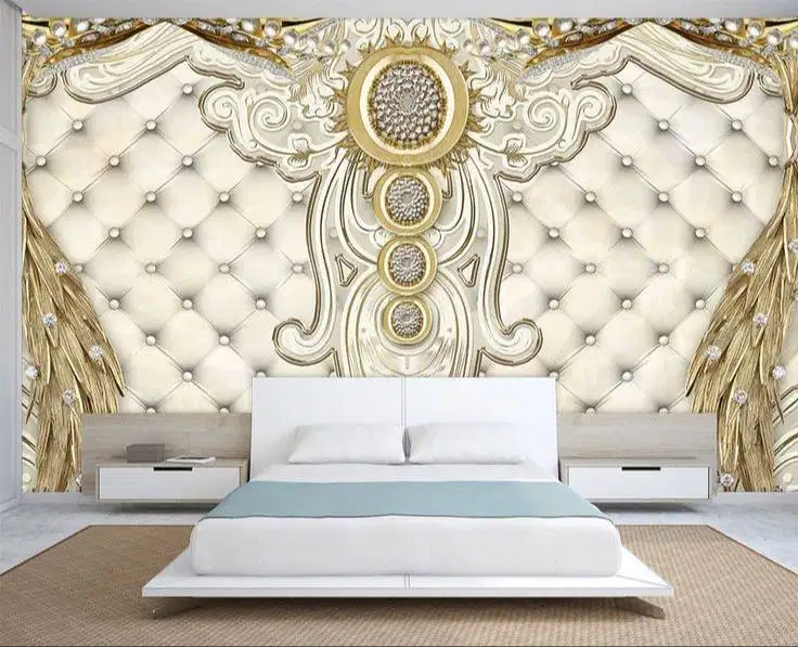 Pesan wallpaper dinding 3d custom toko jual dan pasang gorden murah