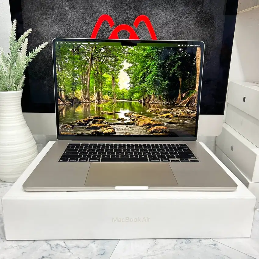 Macbook Air 15 inch, M2 2023 Fullset resmi Indonesia