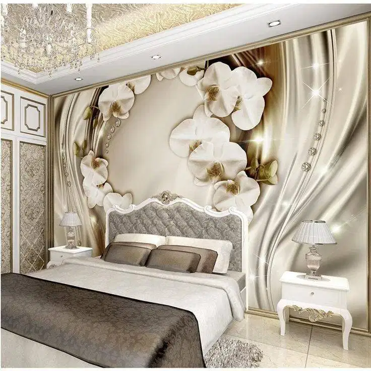 Pesan wallpaper dinding 3d custom toko jual dan pasang gorden murah
