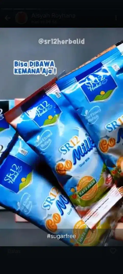 Susu  SR 12  GO MILKU  Paket  1 KG